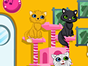Welcome to the Kitty Beauty Spa. Take your lovely kittens here and give them a makeover! First choose your favorite kitty. then take her to a bath and spa. After that, use your cute accessories to dress up your kitty. Have fun!